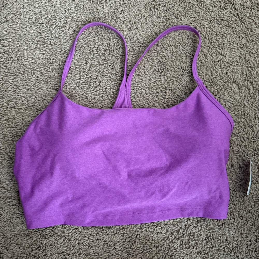 Old Navy Women's Vibrant Purple Long Line Sports Bra